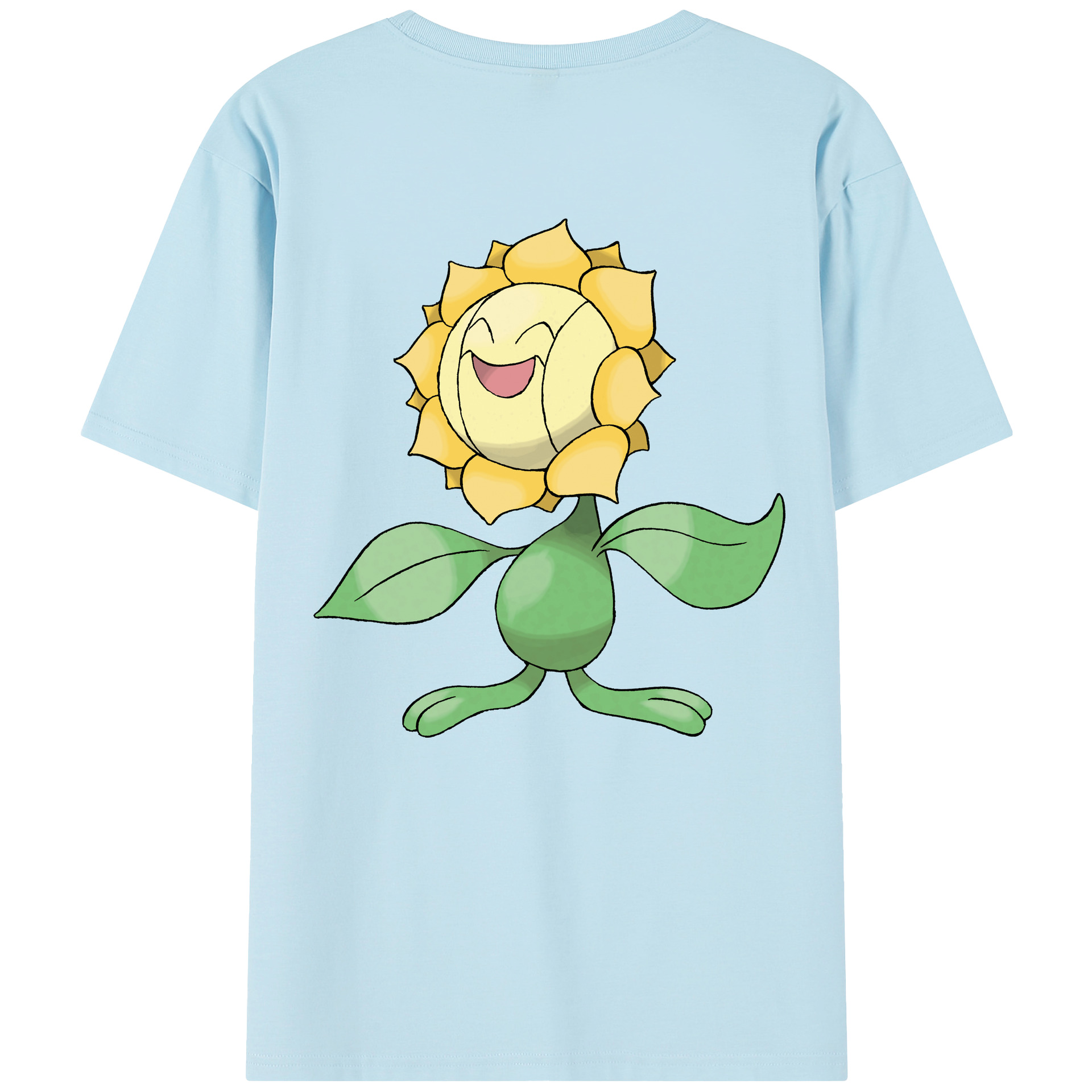 （画像用） ポケットモンスター Pokémon 綿100％半袖Tシャツ（背面プリント）